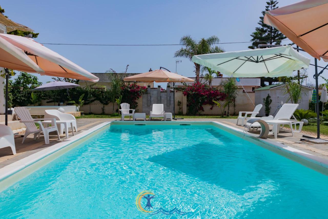 Villa Leonardo San Foca - Room, Pool & Restaurant Dış mekan fotoğraf
