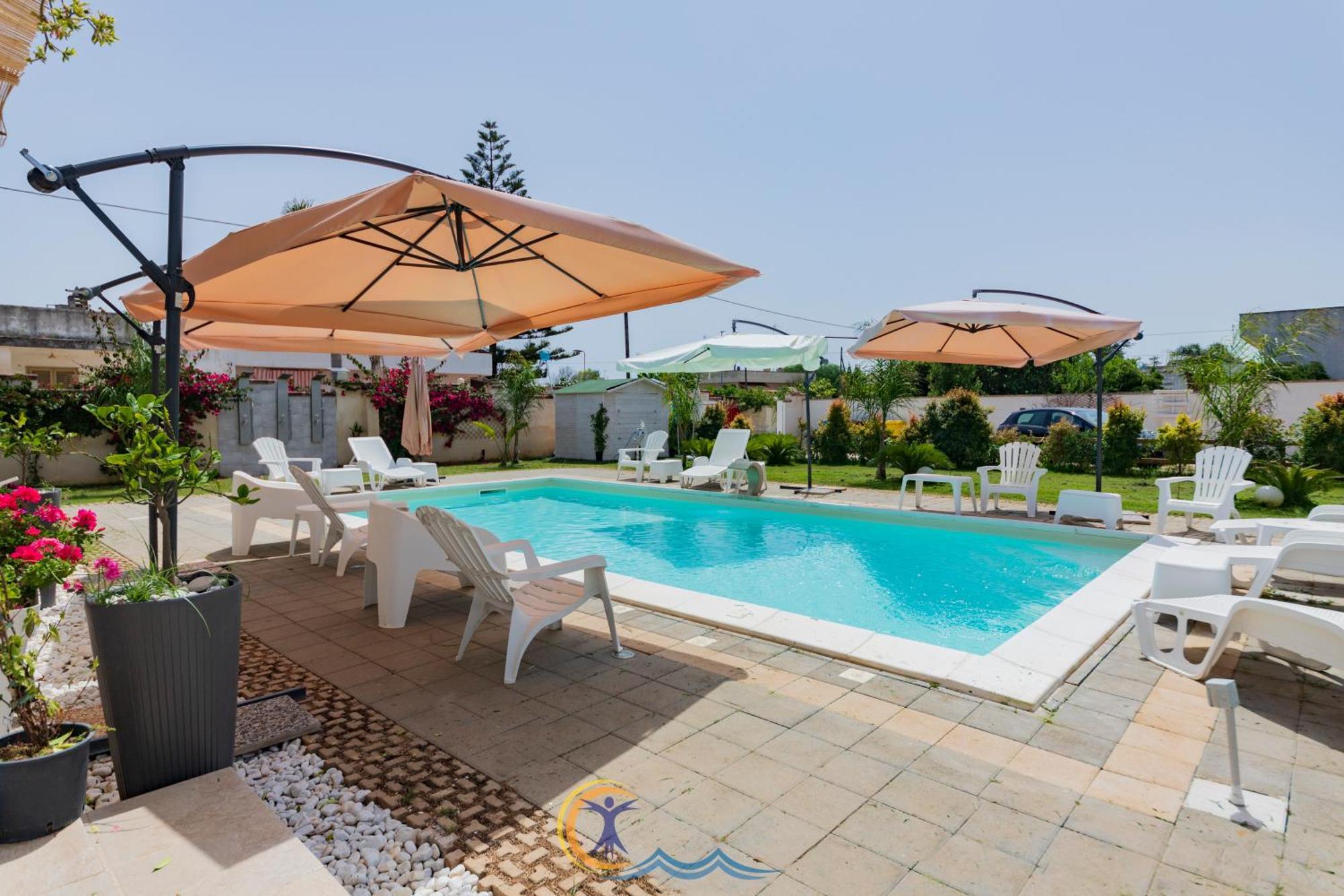 Villa Leonardo San Foca - Room, Pool & Restaurant Dış mekan fotoğraf